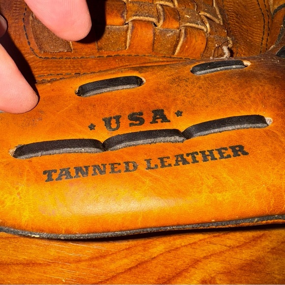 Easton Natural Series NAT80 13" Leather Baseball Glove VRS Gel Pad RHT USA - Picture 11 of 14